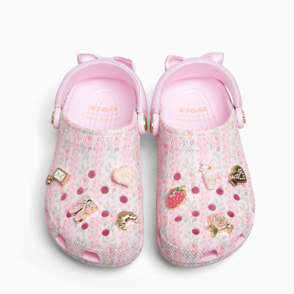 Loveshackfancy Pink Milk Festival Crocs - Picture 2 of 10